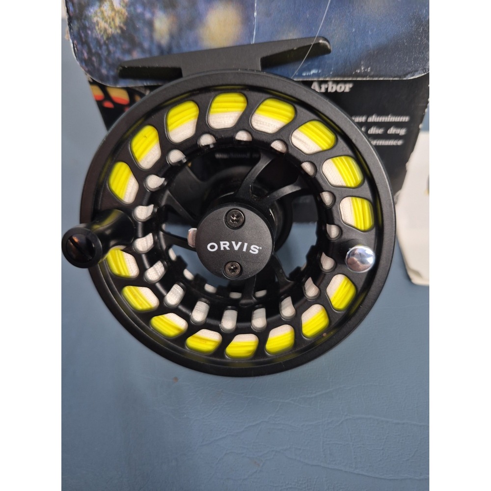 Orvis 2S546109 Clearwater II Large Arbor Fly Reel W Backing And Fly Line